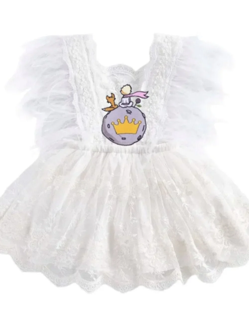 The Little Prince Dress Lace Birthday Outfit Little Prince Clothes Dress romper